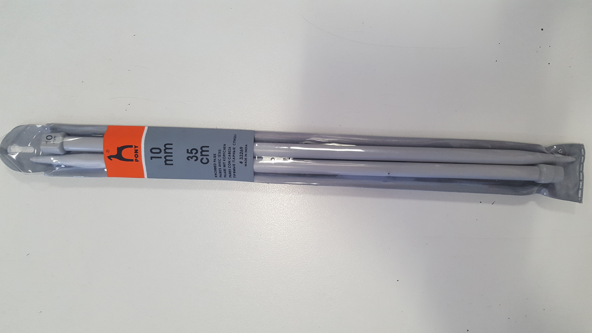 Pony needles 35cm 5-9mm