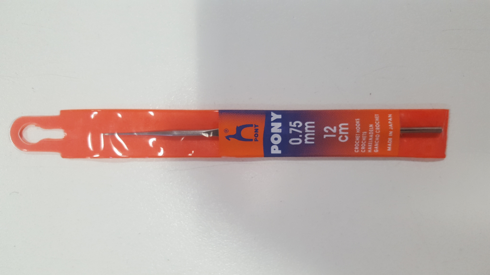 Pony steel crochet hooks