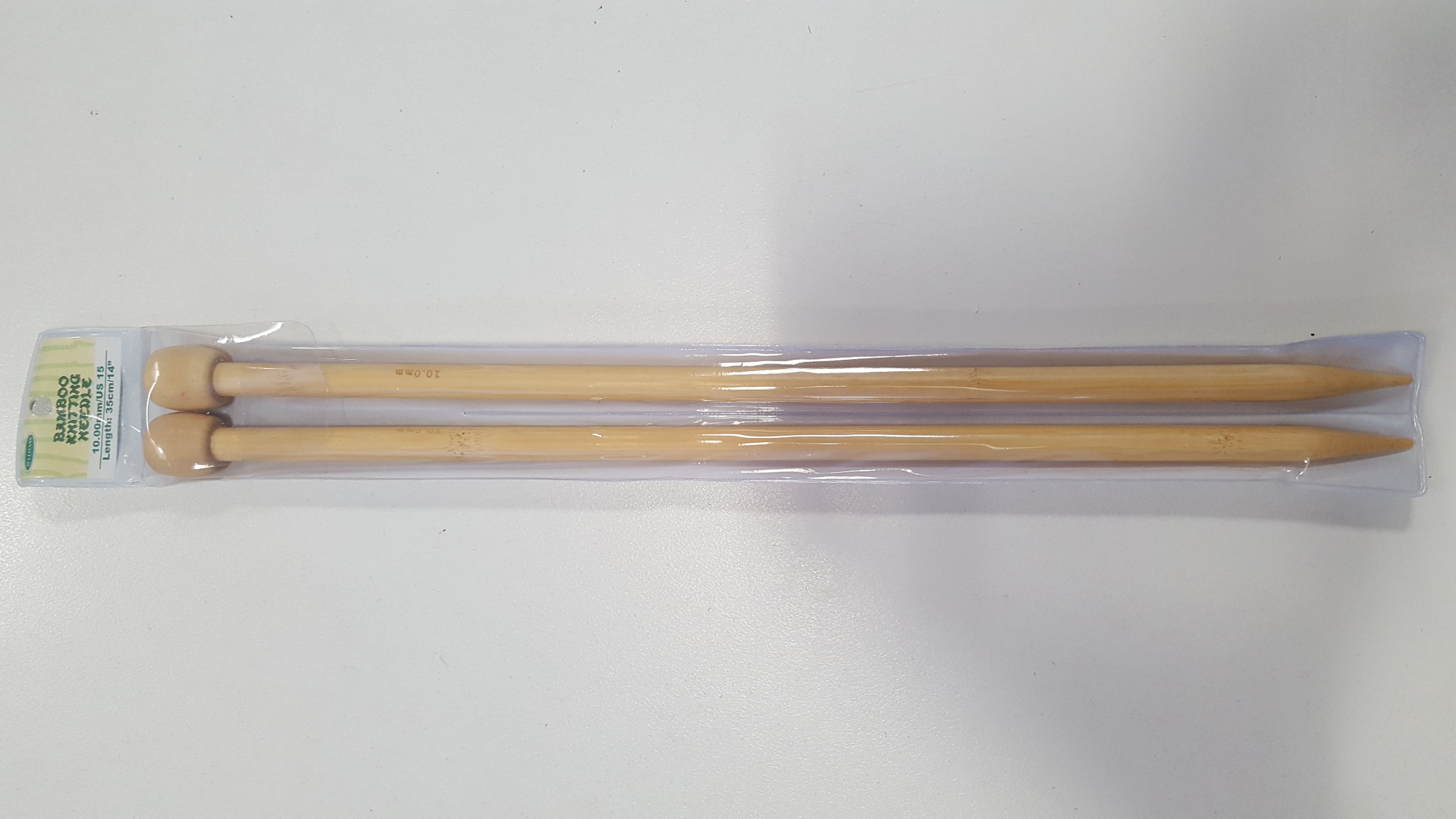 bamboo needles - 35mm - 10mm