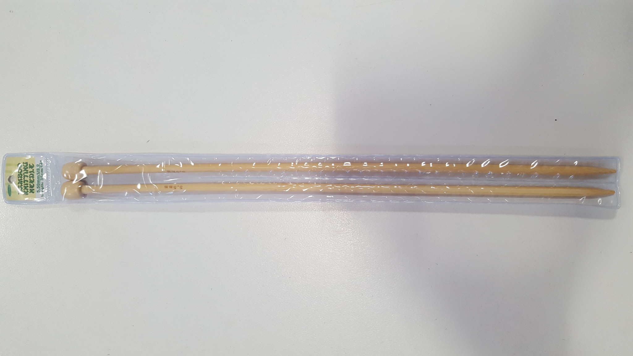 Bamboo needles 35cm - 3-4mm
