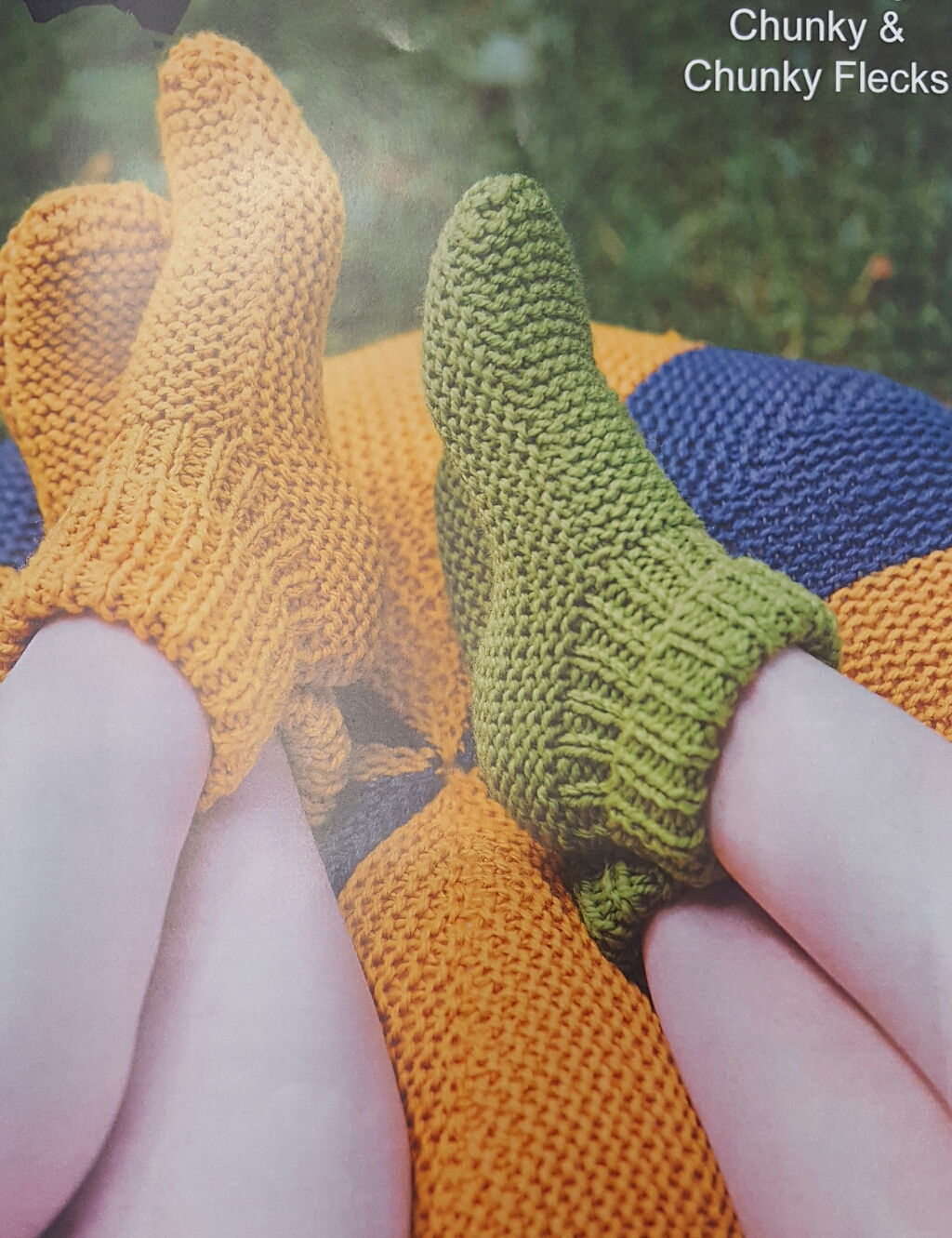 Chunky merino socks